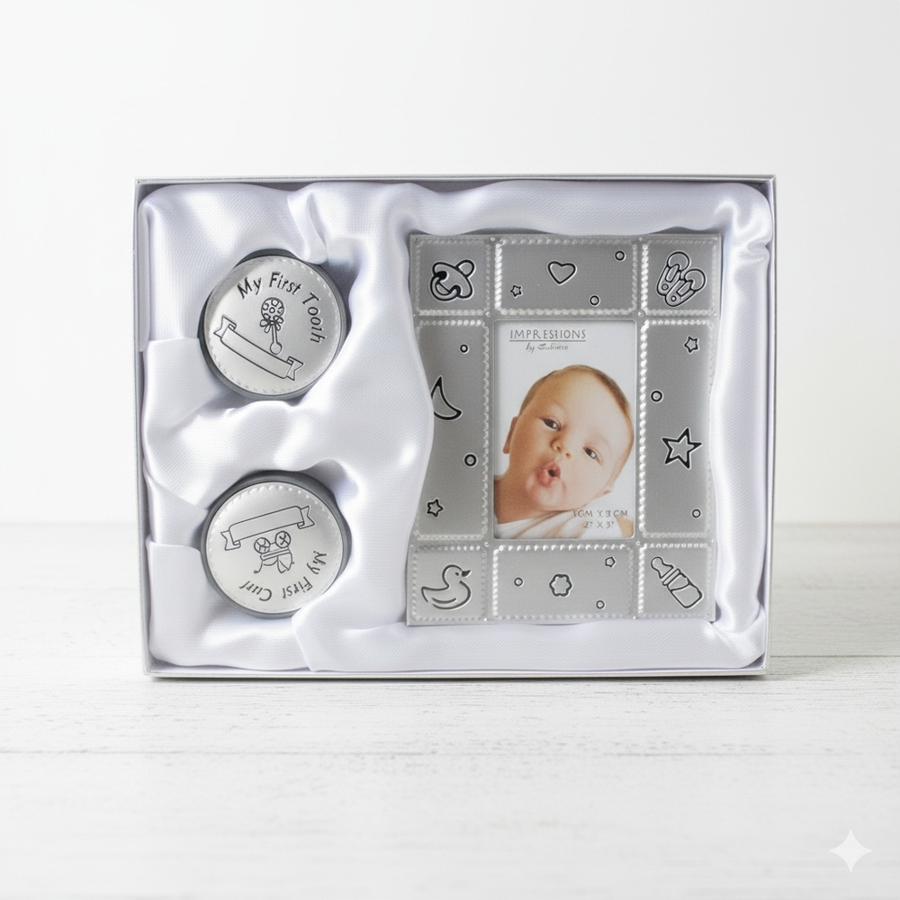 Silver Baby Keepsake Set by Impressions